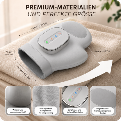 Handmassagegerät mit Wärme & Kompression