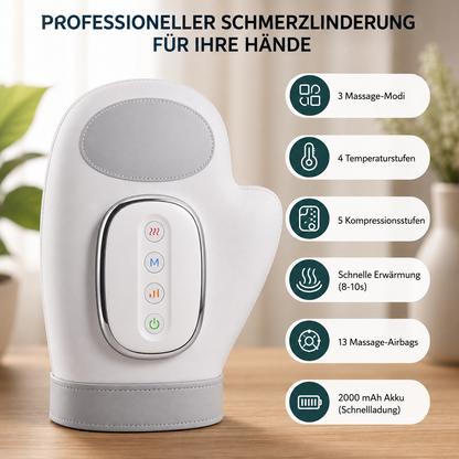 Handmassagegerät mit Wärme & Kompression